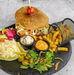 71 Crispy Chicken-Burger (hausgemacht)
